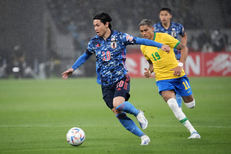 Такуми Минамино — один из интереснейших футболистов сборной Японии